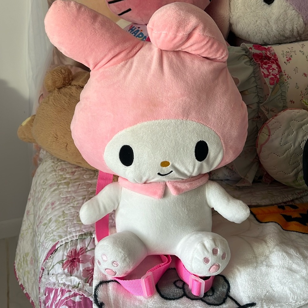 My Melody Plush Backpack